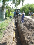 Ремонт водопровода по у.Гагаринаа в п.Сотницыно